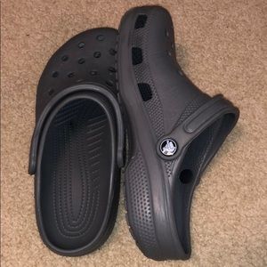 Gray crocs